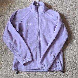 Columbia Purple Ski Jacket Full-Zip Fitted Design